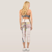 Blumenelegant-Leggings4 Capri Leggings (Rückseite)