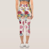 Blumenelegant Leggings8 Capri Leggings (Rückseite)
