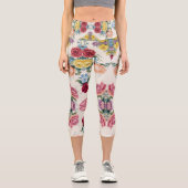 Blumenelegant Leggings8 Capri Leggings (Vorderseite)