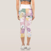 🇯 🇵 Blumenelegante aus Japan🌸 Capri Leggings (Rückseite)