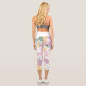 🇯 🇵 Blumenelegante aus Japan🌸 Capri Leggings (Rückseite)