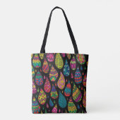 Blumeneleganz, abstrakter Hintergrund. Tasche (Rückseite)