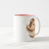 Blumeneleganz Frau Tasse (VorderseiteRechts)