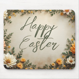 Blumeneleganz - Frühlingshafte Ostergrüße Mousepad