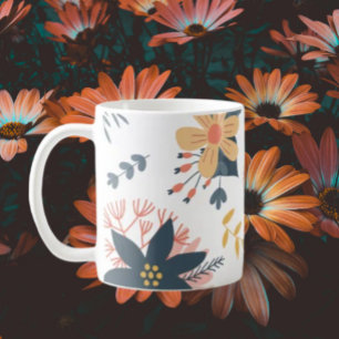 Blumeneleganz Kaffeetasse