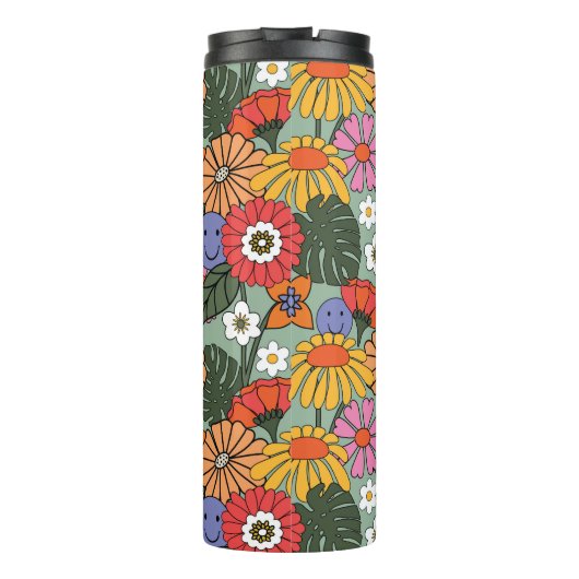 Blumeneleganz Thermosbecher (Rückseite)