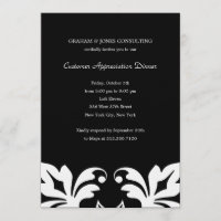 Blumenelemente - Einladung zu Corporate/Business P