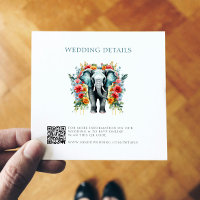 BlumenElephant Bay Blau und Weiße Hochzeiten Detai