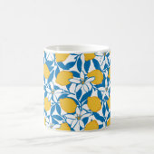 Blumenemon Sketch Handgezeichnet - Tasse Kaffee (Mittel)