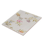 Blumenentwurf der Gartennelken und der Rosen für Fliese (Seite)