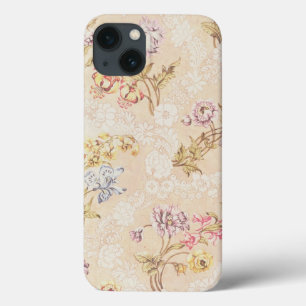 Blumenentwurf mit Pfingstrosen, Lilien und Rosen iPhone 13 Hülle