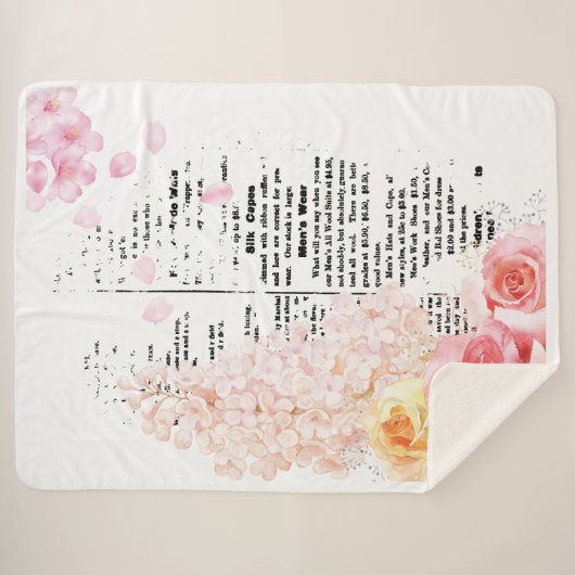 Blumenerklärung Sherpadecke (Vorderseite (Horizontal))