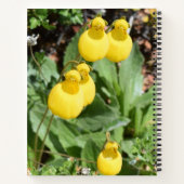 Blumenermutigungs-Notebook für Tech Femme Notizblock (Rückseite)
