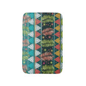 Blumenethnischer Doodle: Gentle Vintag. Badematte (Vorderseite Vertikal)