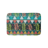 Blumenethnischer Doodle: Gentle Vintag. Badematte (Vorderseite)