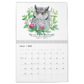 Blumeneulen Ihr Blumenhoroskopzeichen Kalender (Mär 2026)