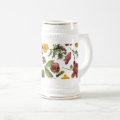 Blumenexplosion 22 oz Stein Tasse Design (VorderseiteRechts)