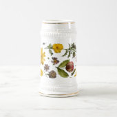 Blumenexplosion 22 oz Stein Tasse Design (Mittel)