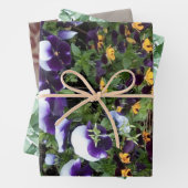 Blumenexplosion Geschenkpapier Set (Beispiel)