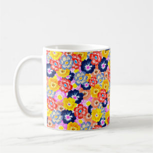 Blumenexplosion Kaffeetasse