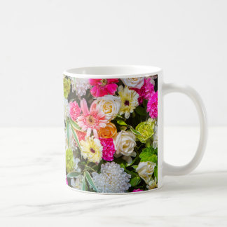 Blumenexplosion - Lebendiger Gartentasse. Kaffeetasse