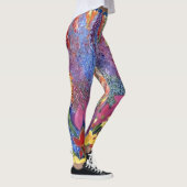 Blumenexplosion Leggings (Rechts)