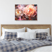 Blumenexplosion Leinwanddruck (Insitu (Schlafzimmer))