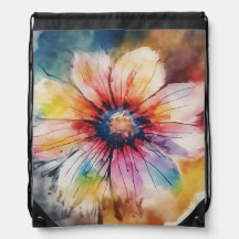 Blumenexplosion von Farben