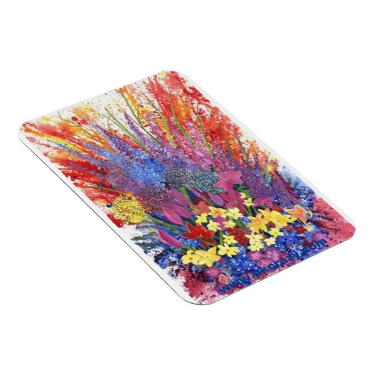 Blumenexplosionsmagnet Magnet (Rechte Seite)