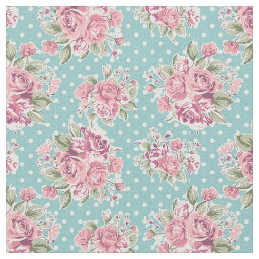 Blumenfabril Stoff (Nahaufnahme)