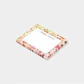 Blumenfall Post-it Klebezettel (angewinkelt)