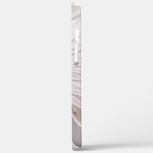 Blumenfantasie, Abstrakte moderne Pastell-Blume Case-Mate iPhone Hülle (Rückseite / Links)