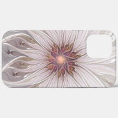 Blumenfantasie, Abstrakte moderne Pastell-Blume Case-Mate iPhone Hülle (Rückseite (Horizontal))