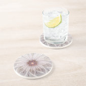 Blumenfantasie, Abstrakte moderne Pastell-Blume Getränkeuntersetzer (Seite)