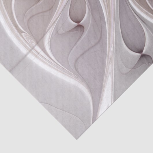 Blumenfantasie, Abstrakte moderne Pastell-Blume Seidenpapier (Detail)