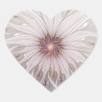 Blumenfantasie, abstrakte moderne Pastellblume