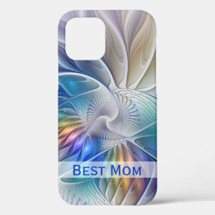 Blumenfantasie, Abstraktes Fraktal Blume Beste Mam Case-Mate iPhone Hülle
