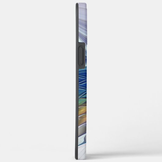 Blumenfantasie, buntes Abstraktes Fraktal Blume Case-Mate iPhone Hülle (Rückseite / Rechts)