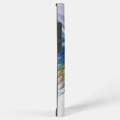 Blumenfantasie, buntes Abstraktes Fraktal Blume Samsung Galaxy Hülle (Rechte Seite)