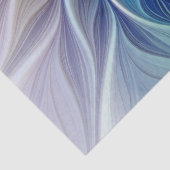 Blumenfantasie, buntes Abstraktes Fraktal Blume Seidenpapier (Detail)