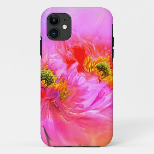Blumenfantasie Case-Mate iPhone Hülle (Rückseite)