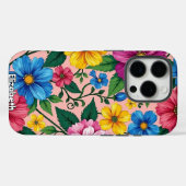 Blumenfantasie: Ein Garten voller Blüten Case-Mate iPhone Hülle (Rückseite (Horizontal))