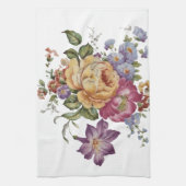 Blumenfantasie  geschirrtuch (Vertikal)