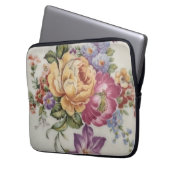 Blumenfantasie  laptopschutzhülle (Vorderseite Links)