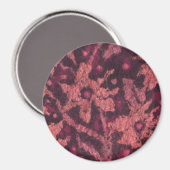 Blumenfantasie Magnet (Vorderseite/Rückseite)