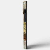 Blumenfantasie mit Gold Modernes Abstraktes Frakta Case-Mate iPhone Hülle (Rückseite / Links)