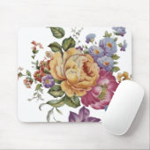 Blumenfantasie Mousepad (Mit Mouse)