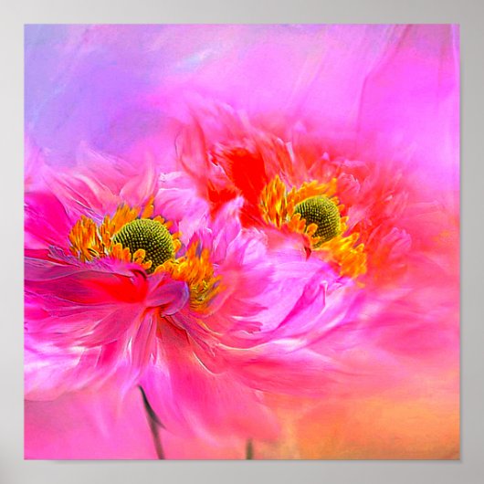 Blumenfantasie Poster (Vorne)