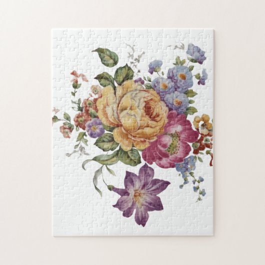 Blumenfantasie puzzle (Vertikal)