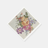 Blumenfantasie serviette (Ecke)